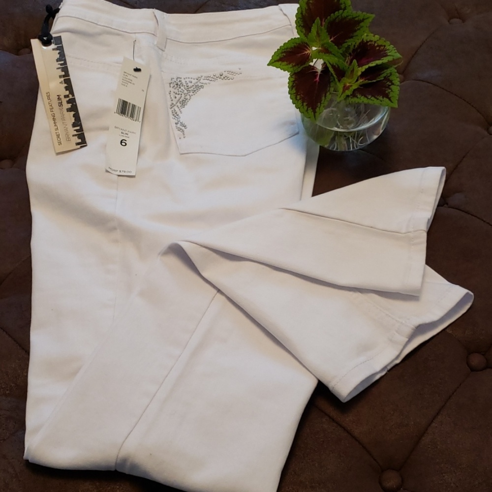 JNY White Jeans